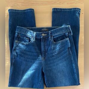 Banana Republic ‘Premium Denim’ high-rise crop boot cut jeans